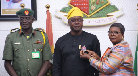 Launch Of Oyo 2024 Armed Forces Remembrance Emblem.