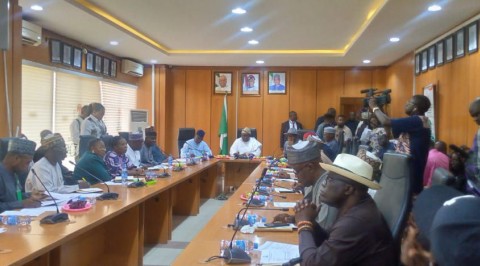 Senate Committee on Power visits Ministry of power