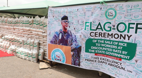 Ogun Govt Begin Sale Of Subsidized Rice For Civil Servants