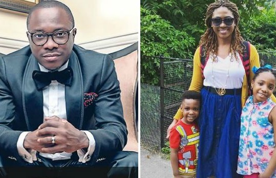 Julius Agwu gushes about his family (Photo)