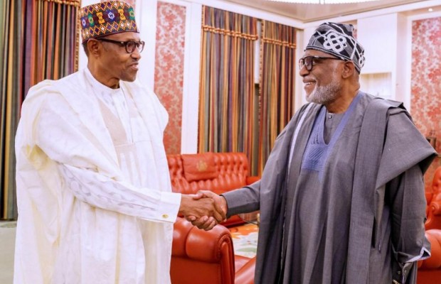 Akeredolu Gets Buhari’s ‘Blessing’ for 2nd Term