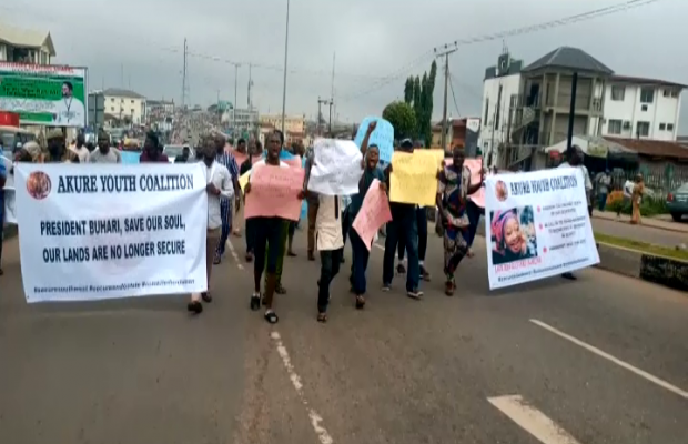 Akure youth protest killing by suspected Hereders