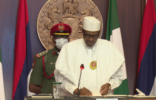 President Buhari Signs 2021 Budget into Law