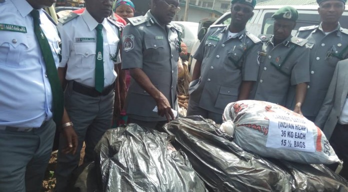 Customs seize expired food items in Oyo