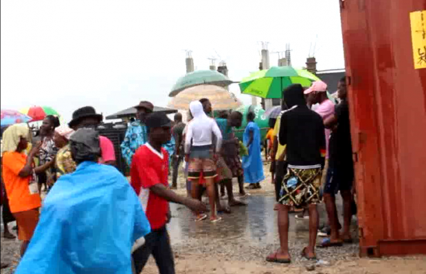 Delta community protest  road blockage