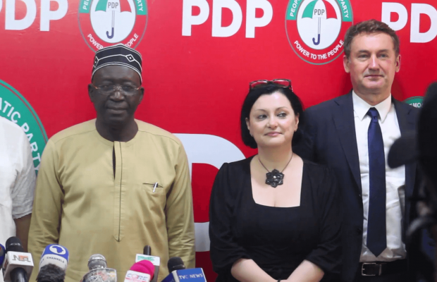 PDP Meets European Union Mission in Nigeria