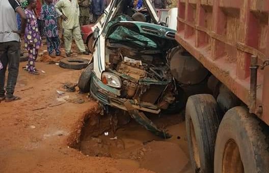 Truck crushes five persons in Ibadan