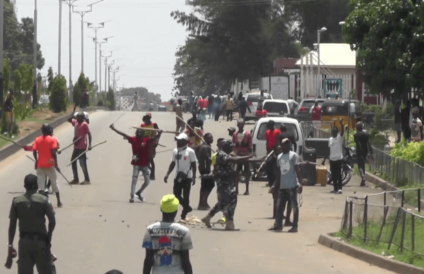 Thugs Disrupt NLC Peaceful Protest in Kaduna