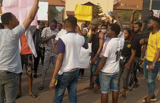 Protest Rocks MAPOLY over NYSC Mobilization