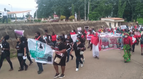 Ondo Women Stage Walk against Rape