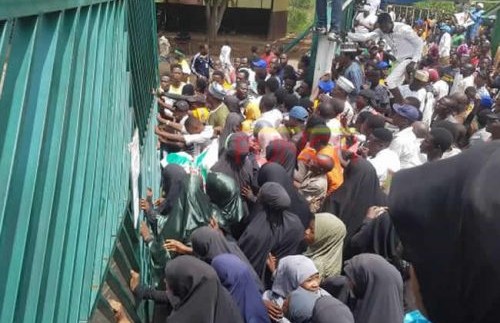 Shiites protest at NASS complex, clash with police
