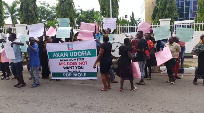 APC Stakeholders in Akwa Ibom State Fault Emergence of Udofia as Guber Candidate of the Party