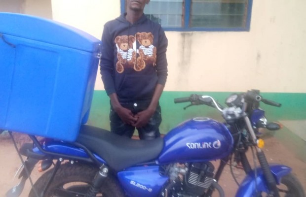 Dispatch Rider Bolts With Company Bike 3 Days after Employment