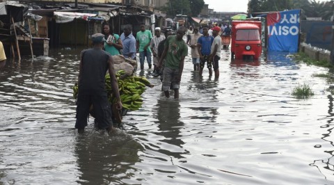 Heavy flooding in Kaduna
