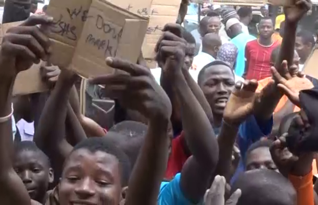 Hausa Traders protest, Vow Not to Return to Shasha