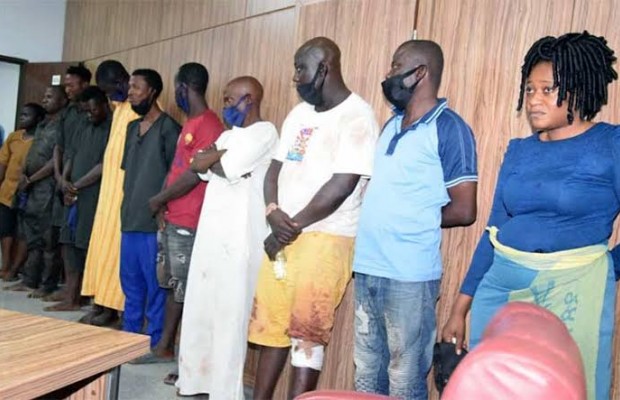 DSS Produce Eight of Igboho's Associates in Court