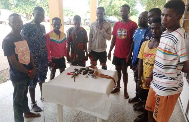 Police Arrest 13 Suspects for Robbery, Cultism and Dealing in Fake Currency