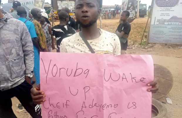 Pro-Sunday Igboho Protest Rocks Ibadan