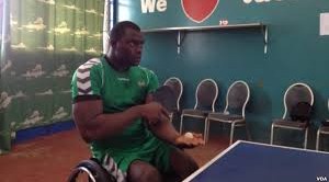 Physically challenged players celebrate World Table Tennis day