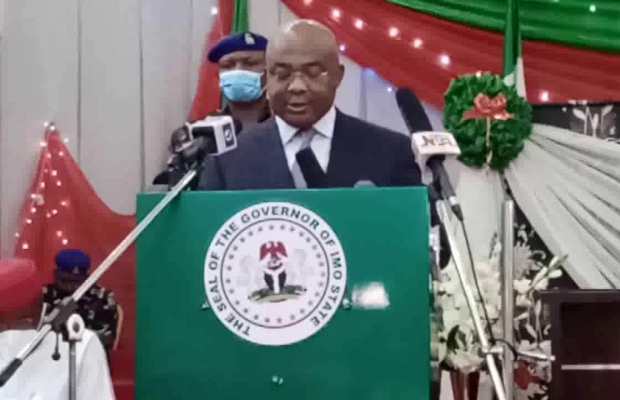 Governor Uzodimma Presents N346.9B as Budget for 2021