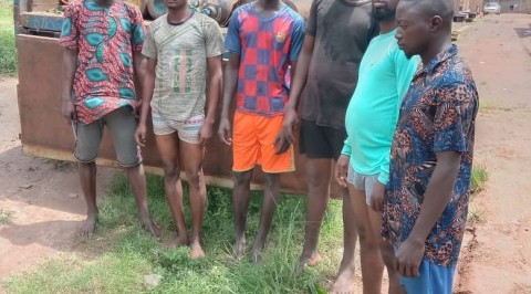 Ogun Police Arrest Six for Vandalizing Rail Line