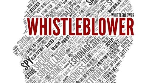Whistle-blowing policy: protection for whistle blowers
